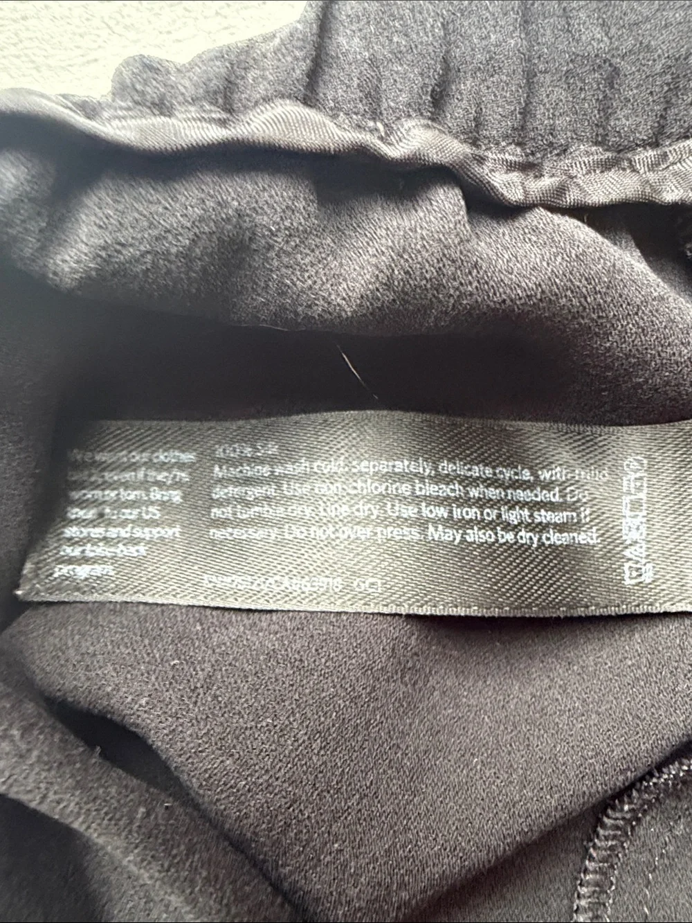 Eileen Fisher Woman - 1x - Black silk Pull-on Pants